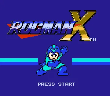 Rocman X (Asia) (Ja) (Unl) screen shot title